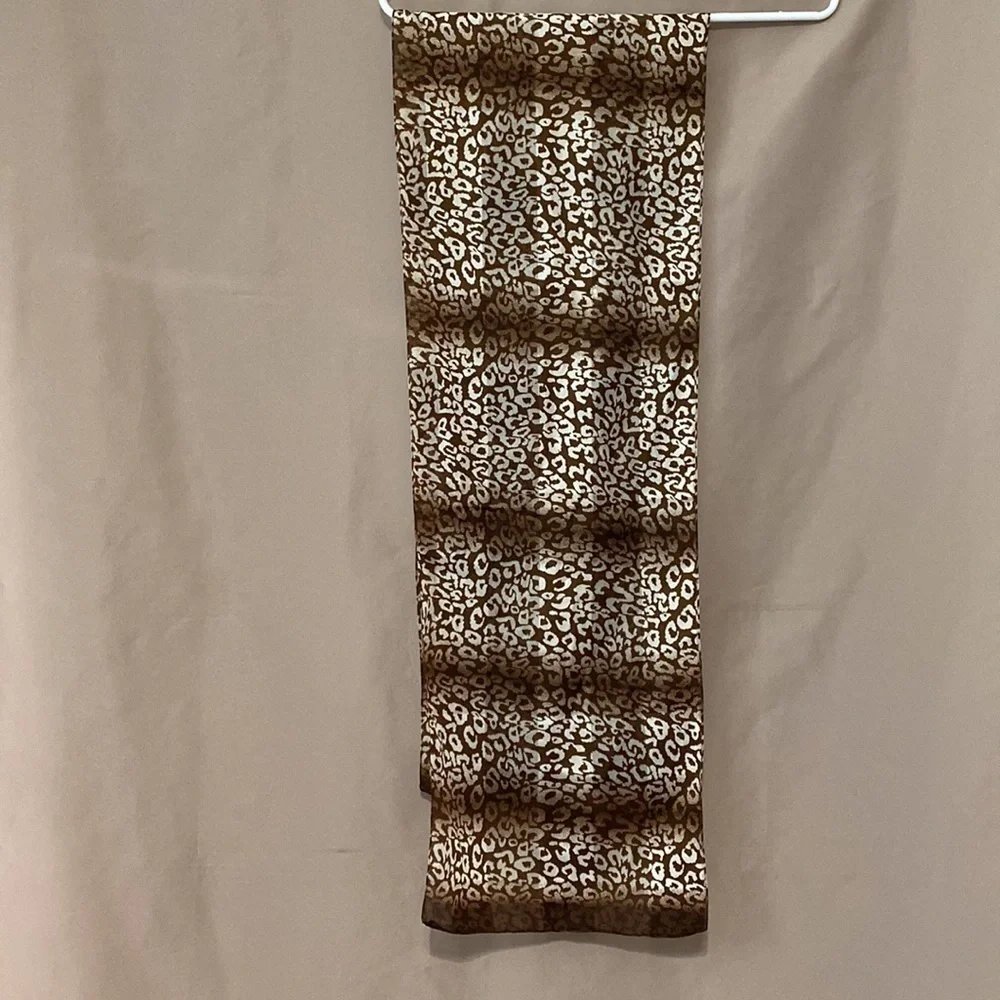 Vintage Animal Print Scarf